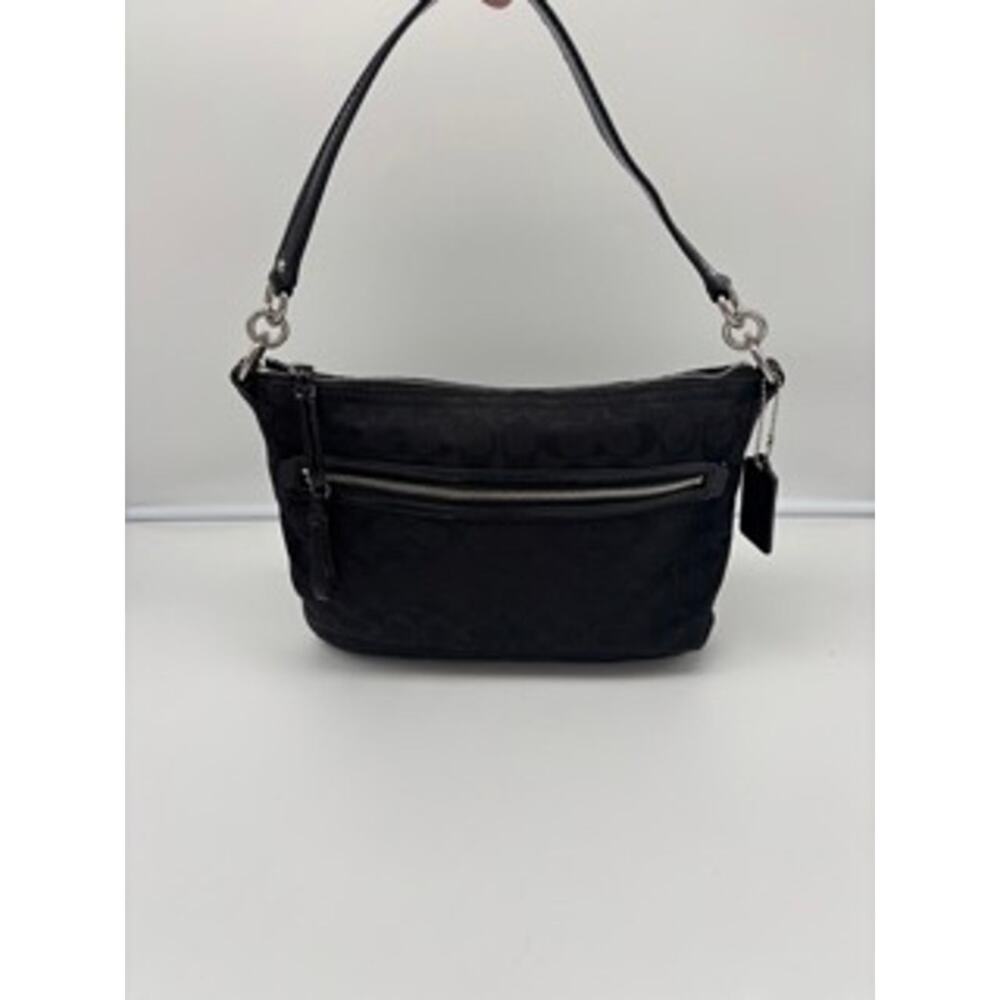 Authentic Coach Signature Poppy Perri Hippie Handbag 30901M